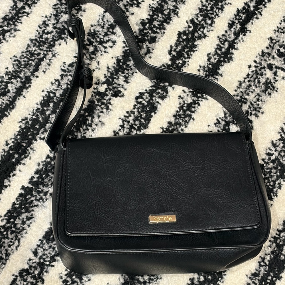 Kensie Black Shoulder Bag